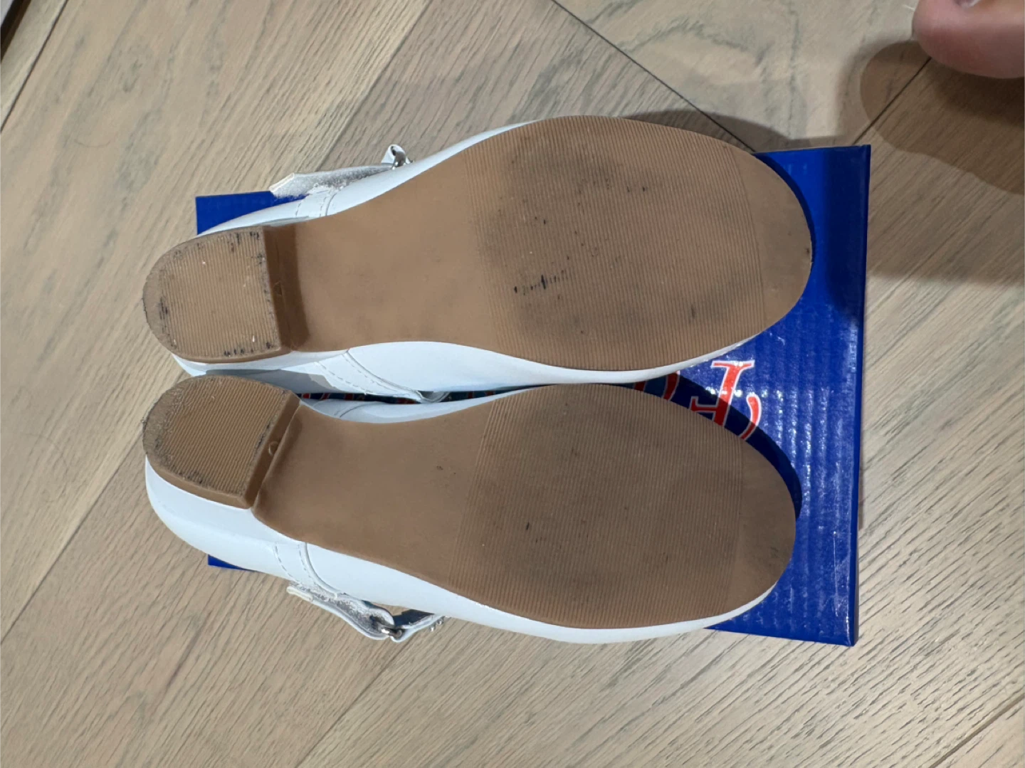 Fancy Kids White Dress Shoes - Size 12 - photo 4