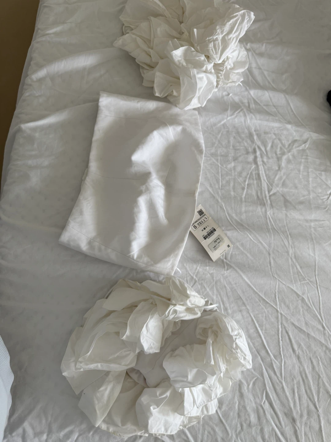 Zara White Top Size S - photo 5