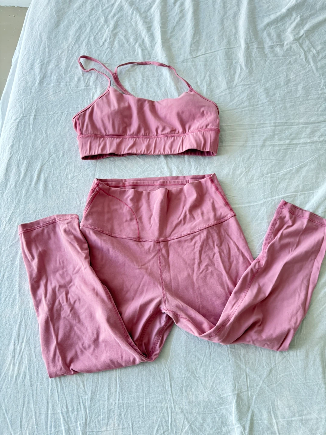 JED NORTH Pink Workout Set - Size L