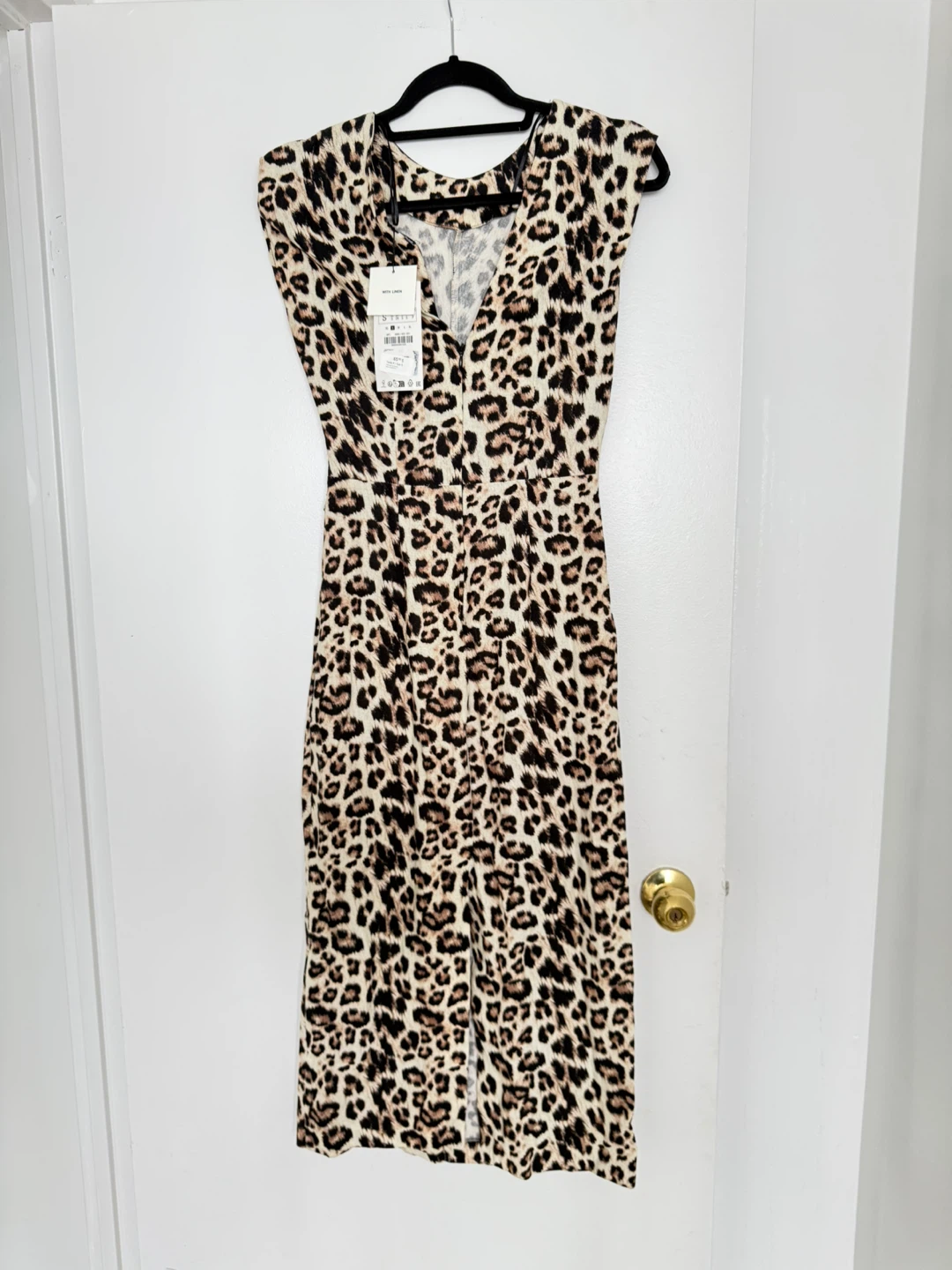 NEW Zara Leopard Print Midi Dress - photo 5