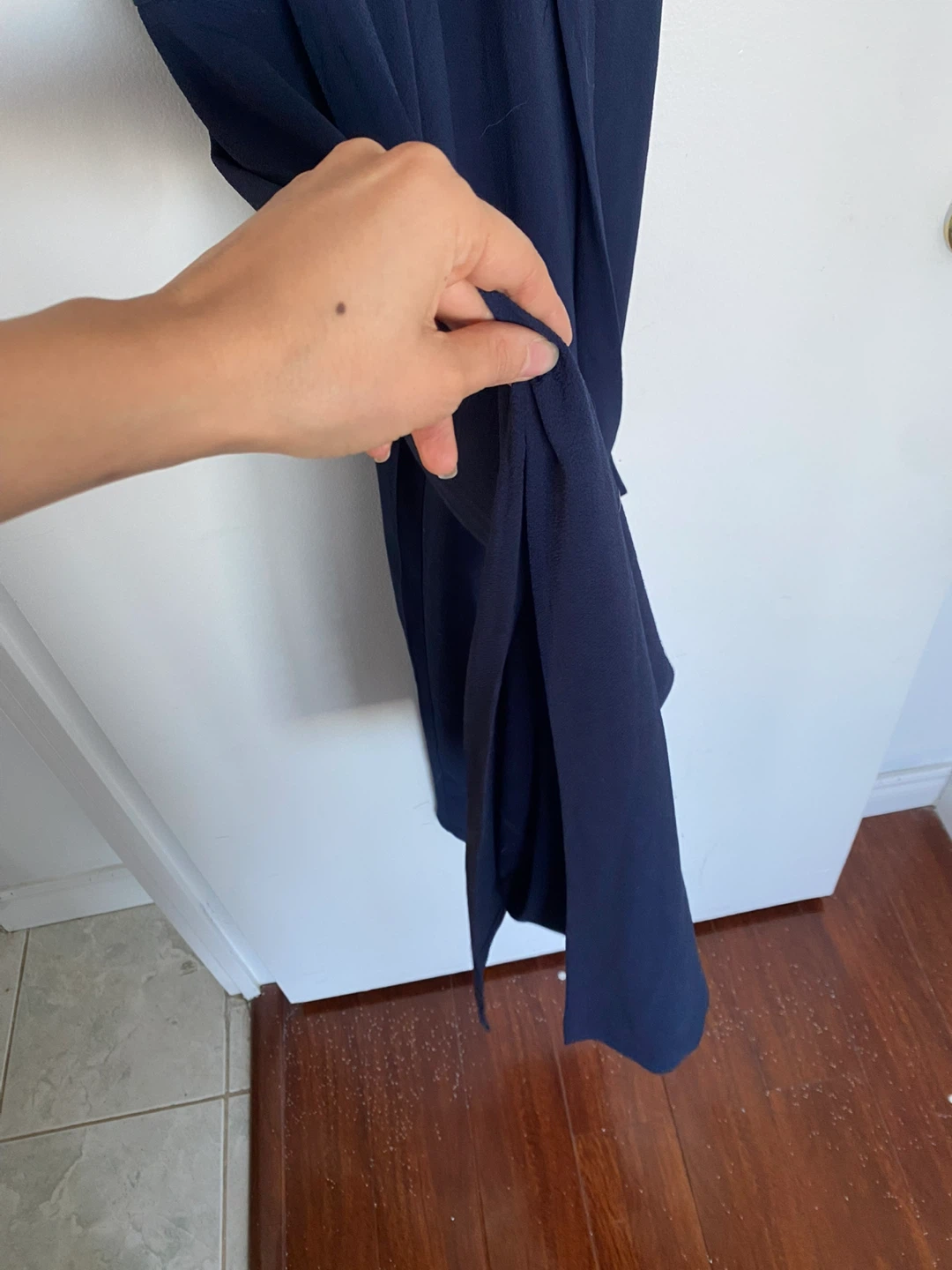 Monteau Navy Blue Jumpsuit - Size XS - photo 5