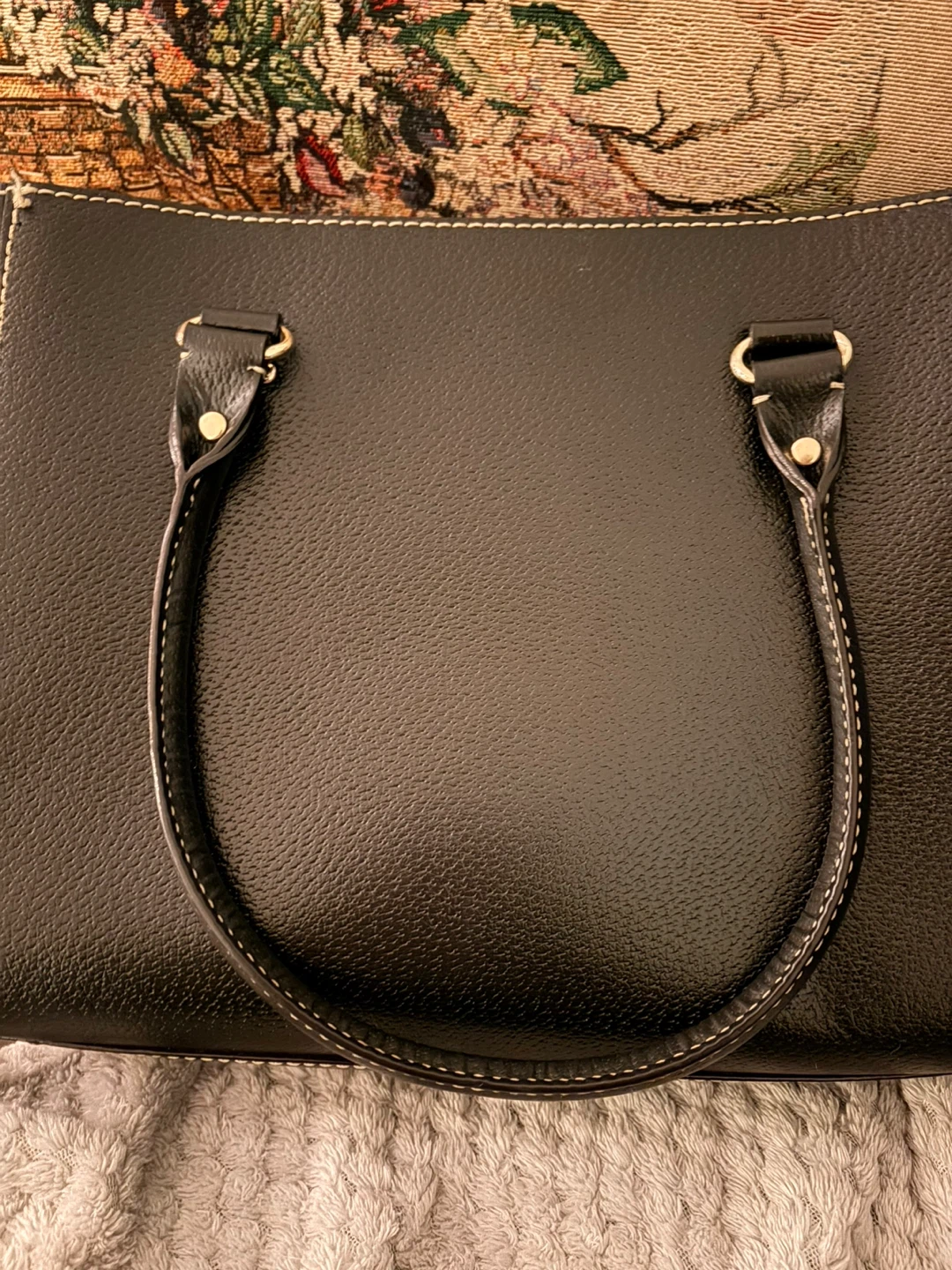 Kate Spade Black Leather Tote Bag - photo 5