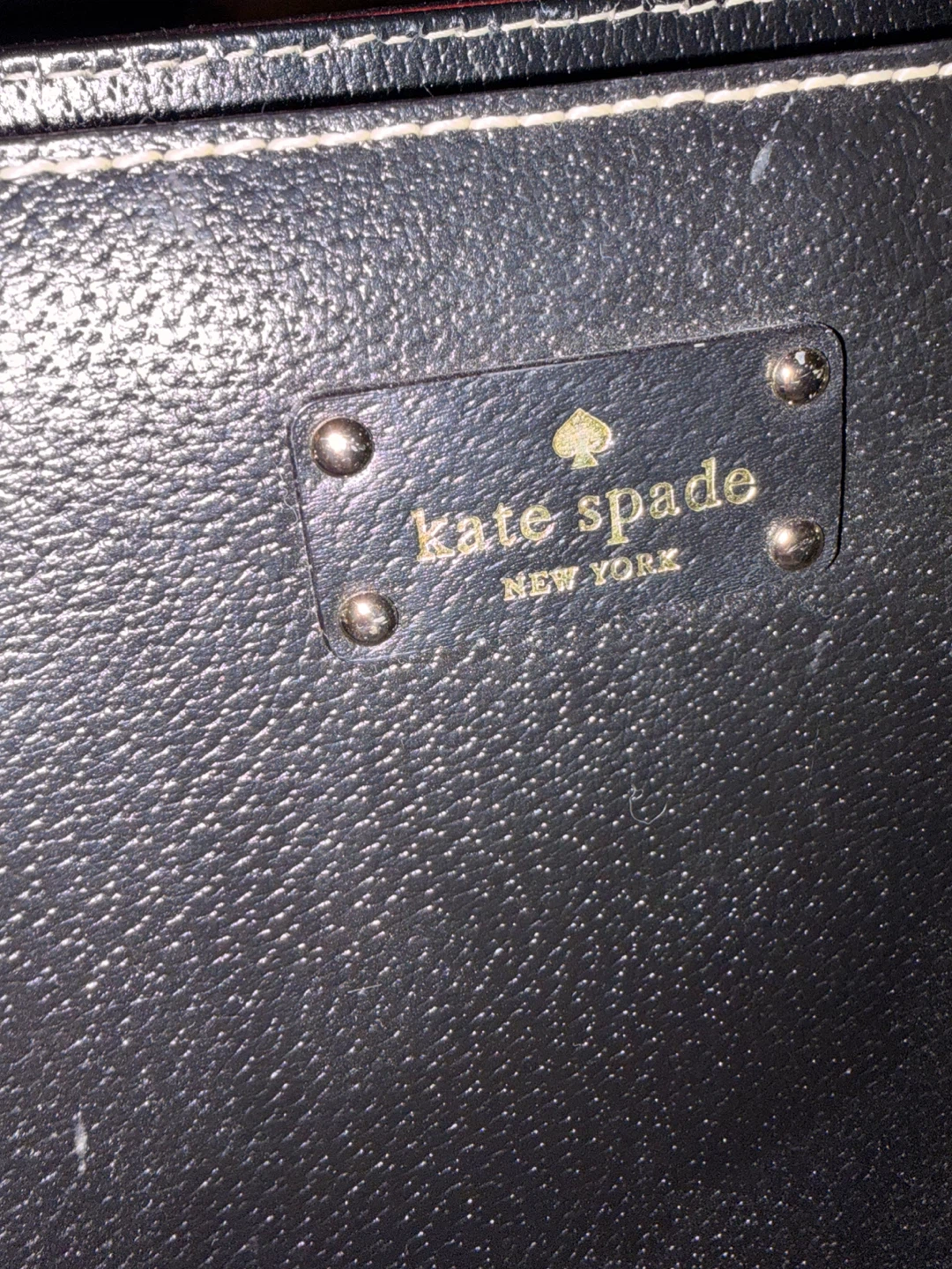 Kate Spade Black Leather Tote Bag - photo 2