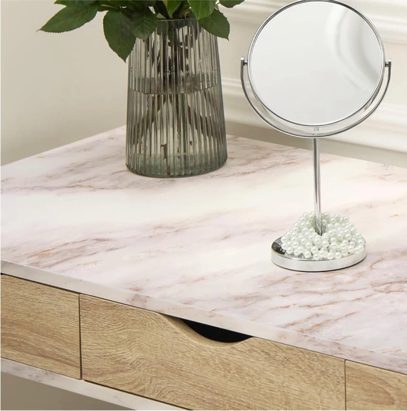 Marble /Granite Pattern Black or White Wallpaper Rolls - photo 5