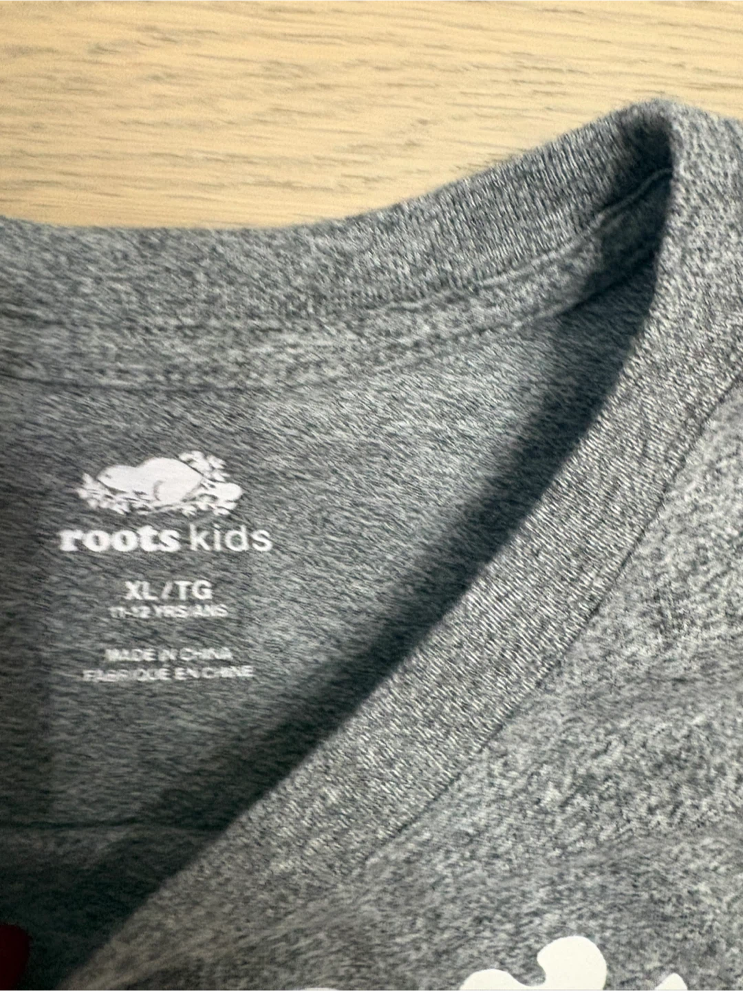 Roots Kids Grey T-Shirt XL (11-12 yrs) - photo 2