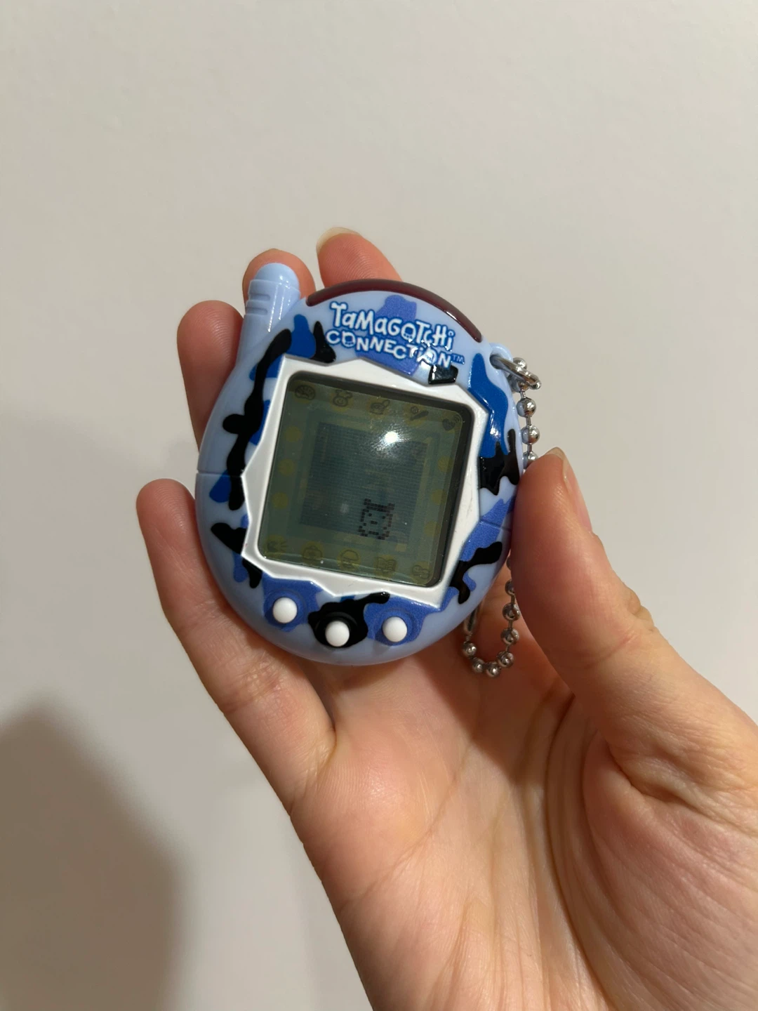 Tamagotchi Connection Virtual Pet - Blue Camo