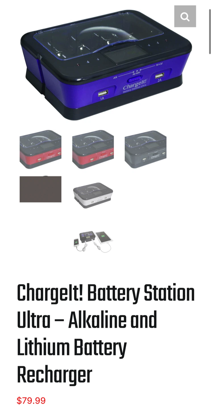 ChargeIt! Battery Station Pro - photo 3