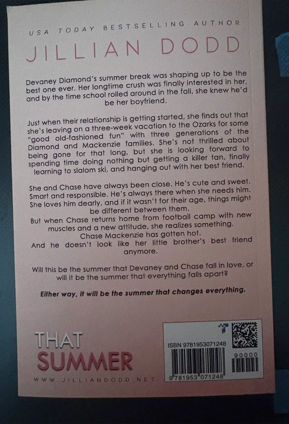 That Summer by Jillian Dodd (New) - photo 3