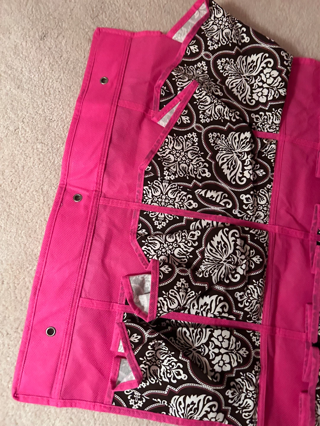 Hanging Pink Shoe Organizer - photo 2