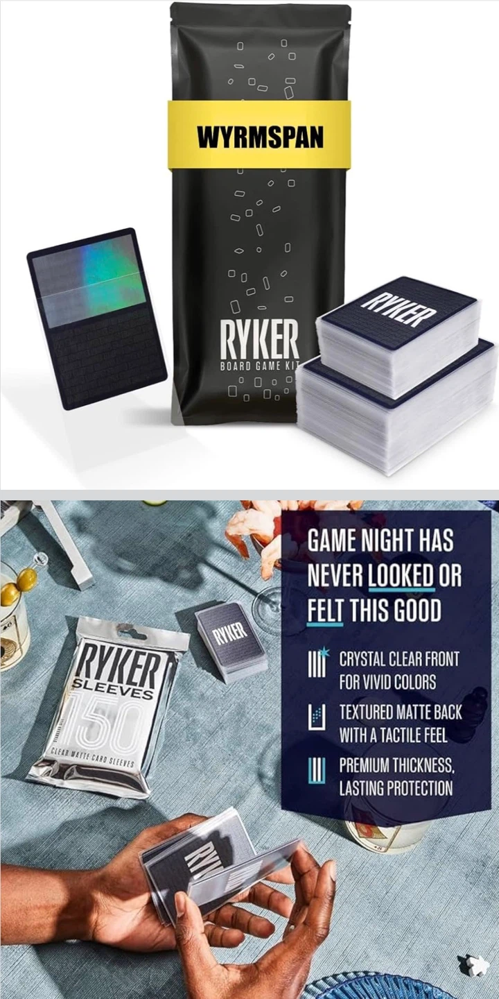 Ryker Card sleeves for Wyrmspan (285 Qty)