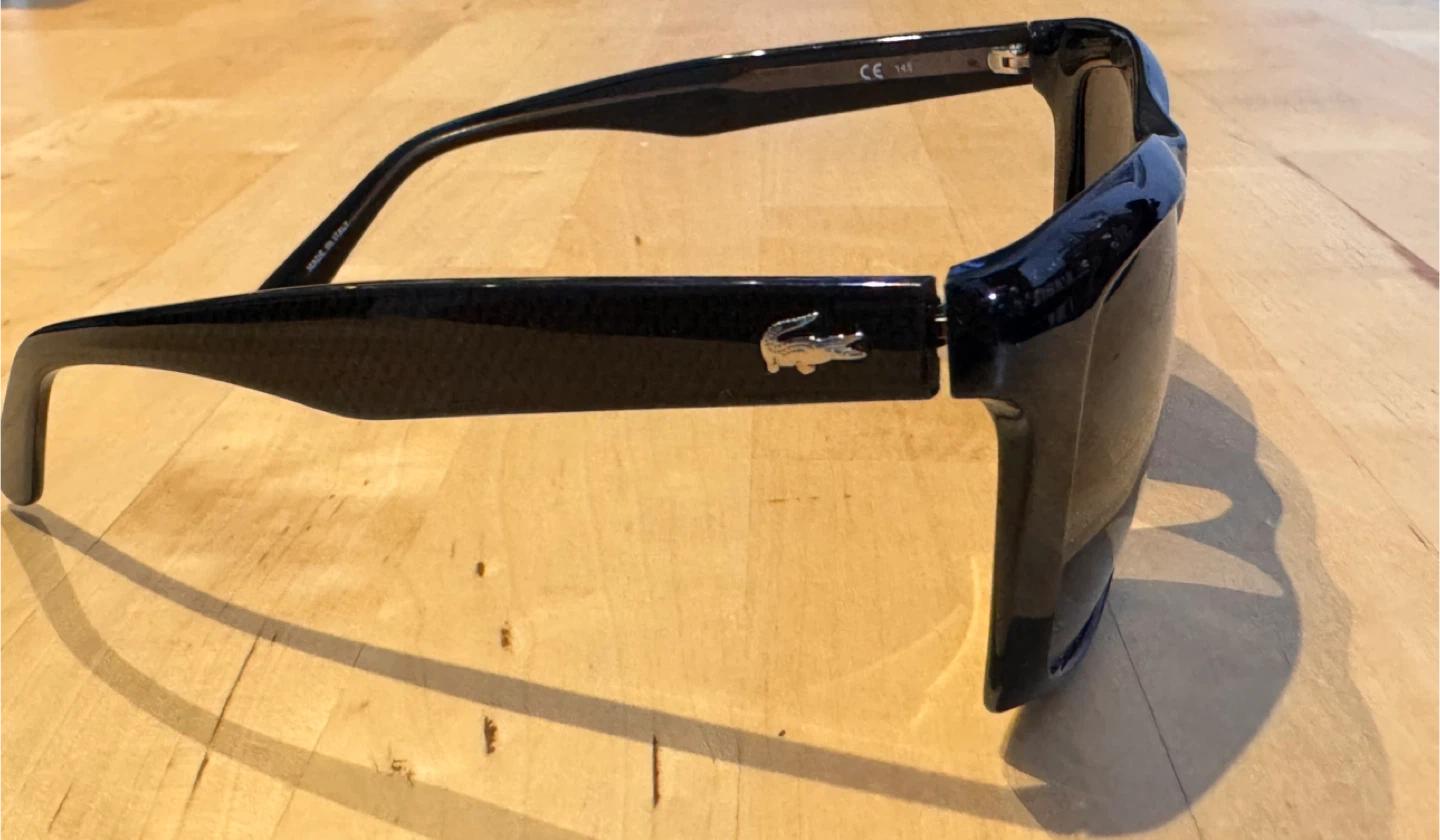 Lacoste Black Sunglasses with Case - photo 3