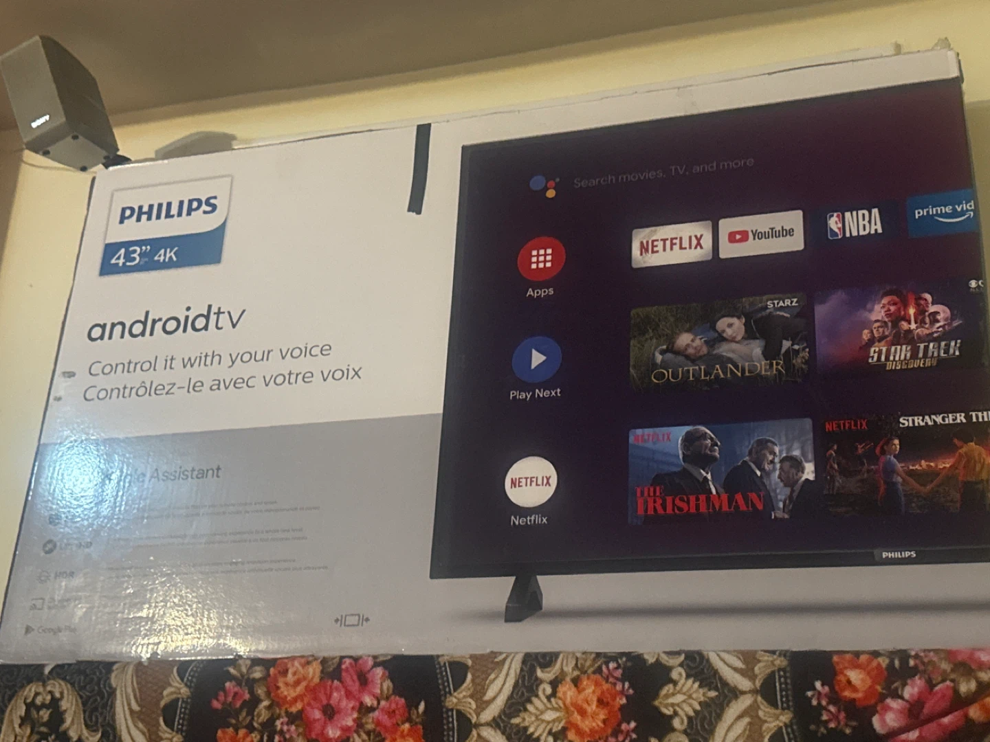 Philips 43" 4K Android TV -
