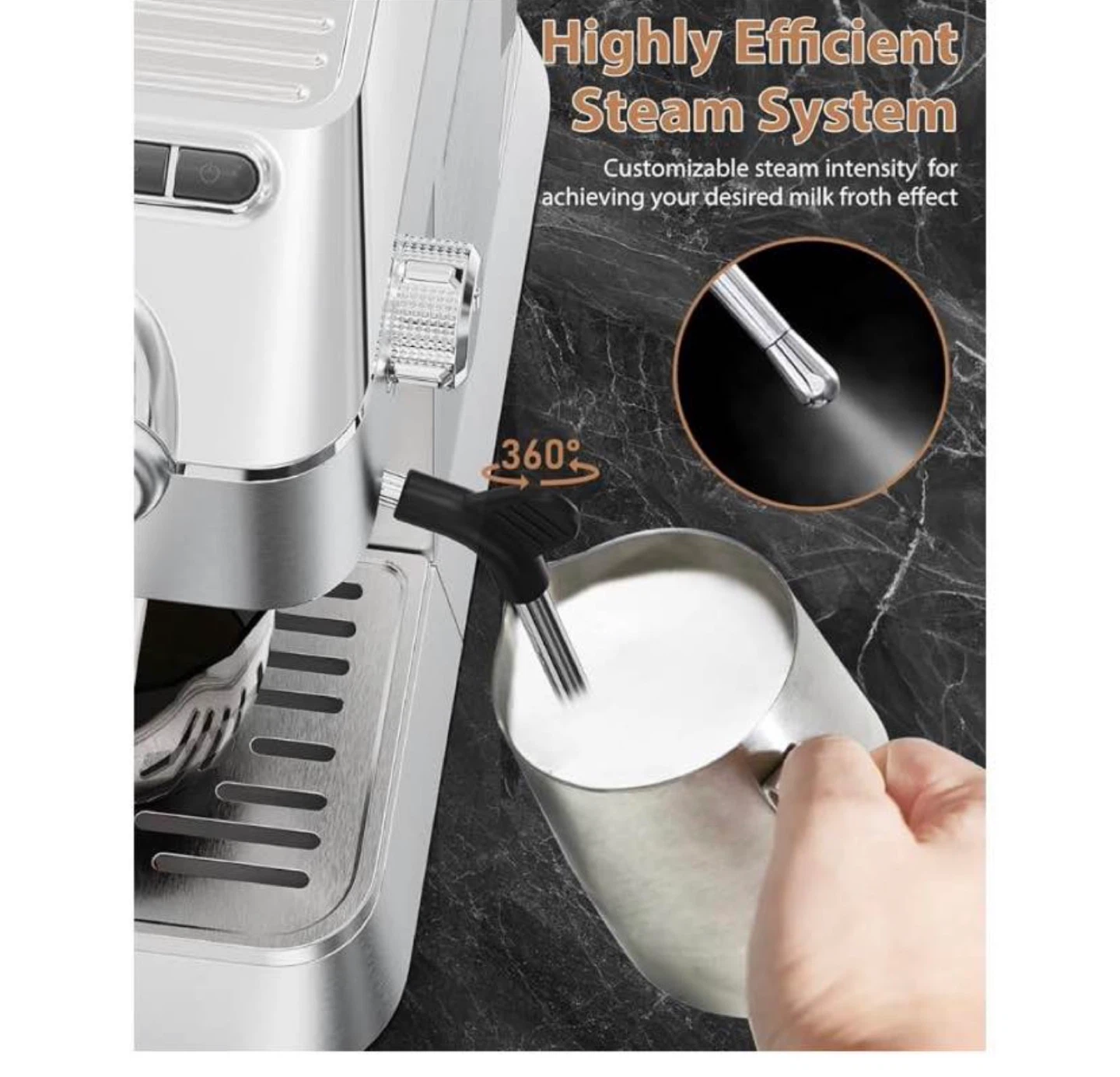 CROZESE Espresso Machine - photo 5