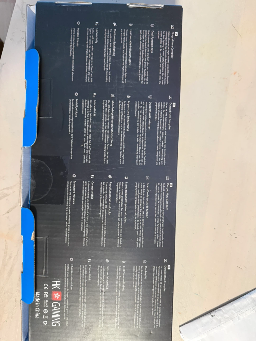 HK Gaming Hades 68-Key Mechanical Keyboard - New! - photo 3