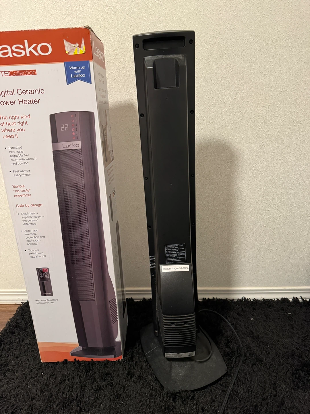 Lasko Tower Heater - photo 3