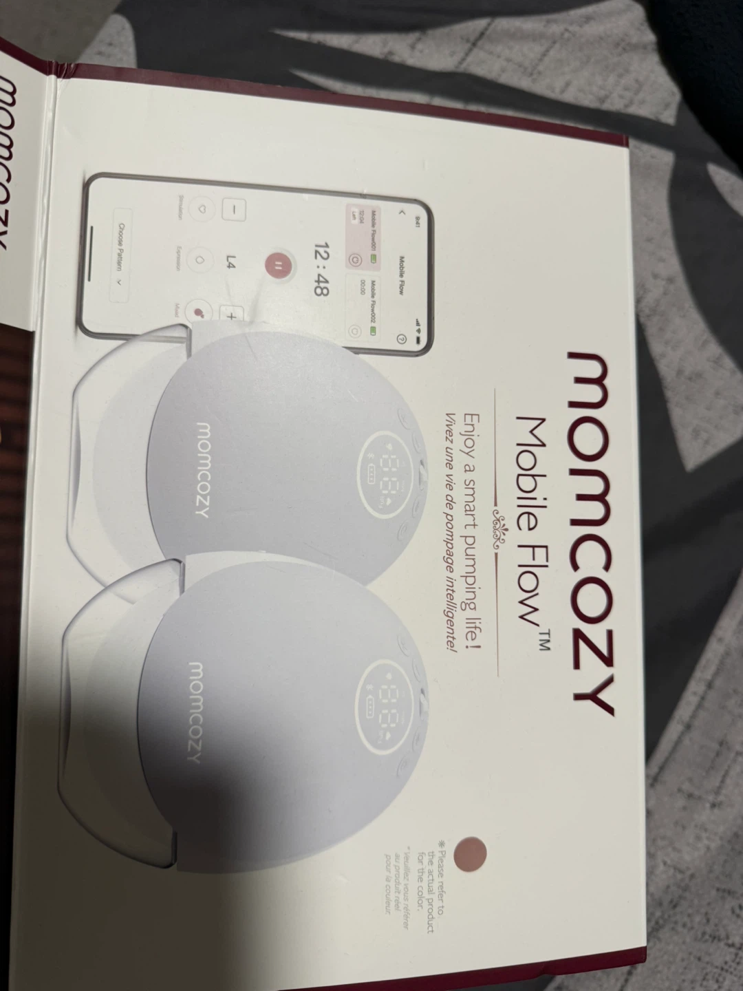 Momcozy Mobile Flow Double Breast Pump - Like New!