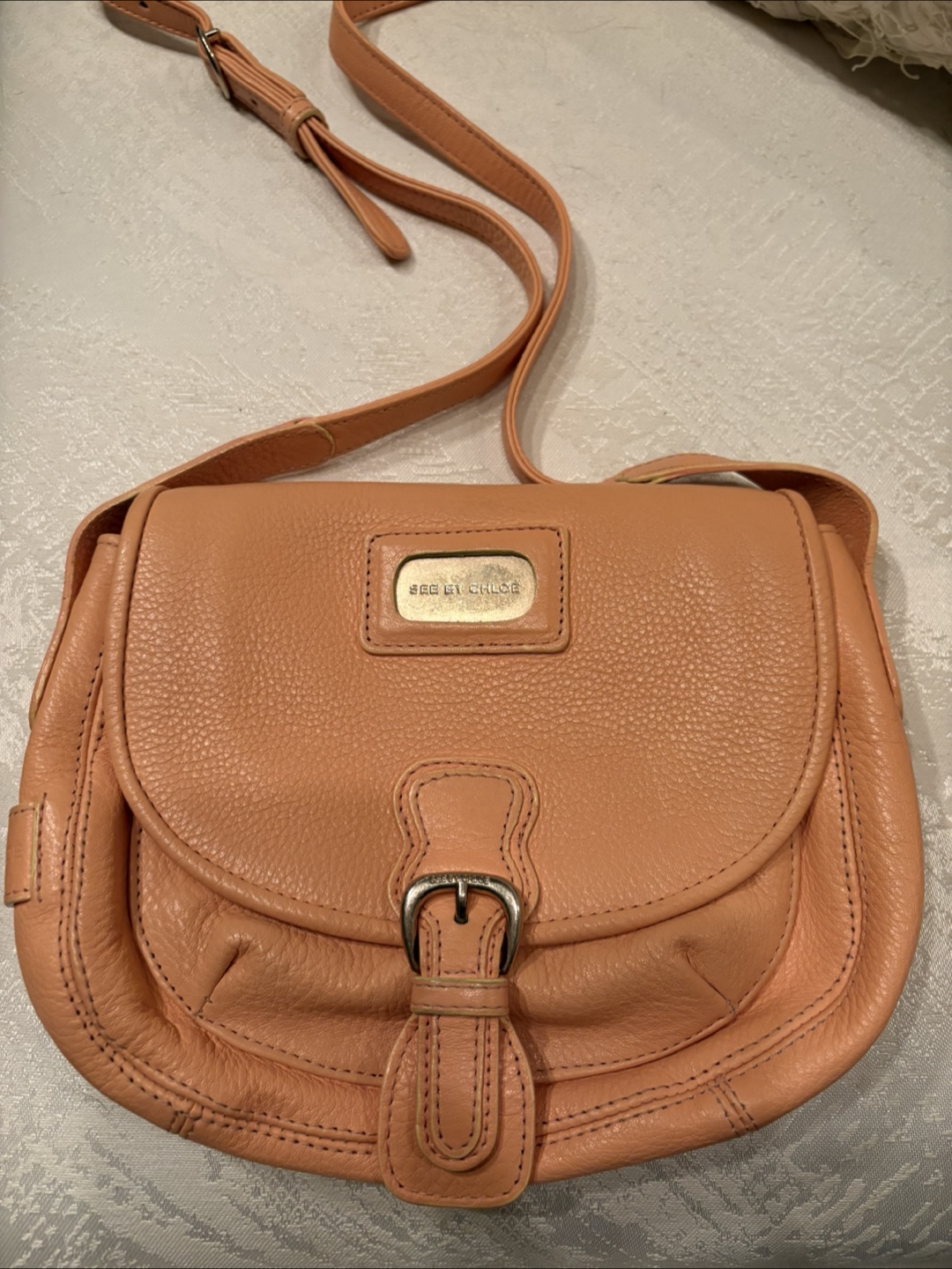 See by Chloe Crossbody Bag - Peach