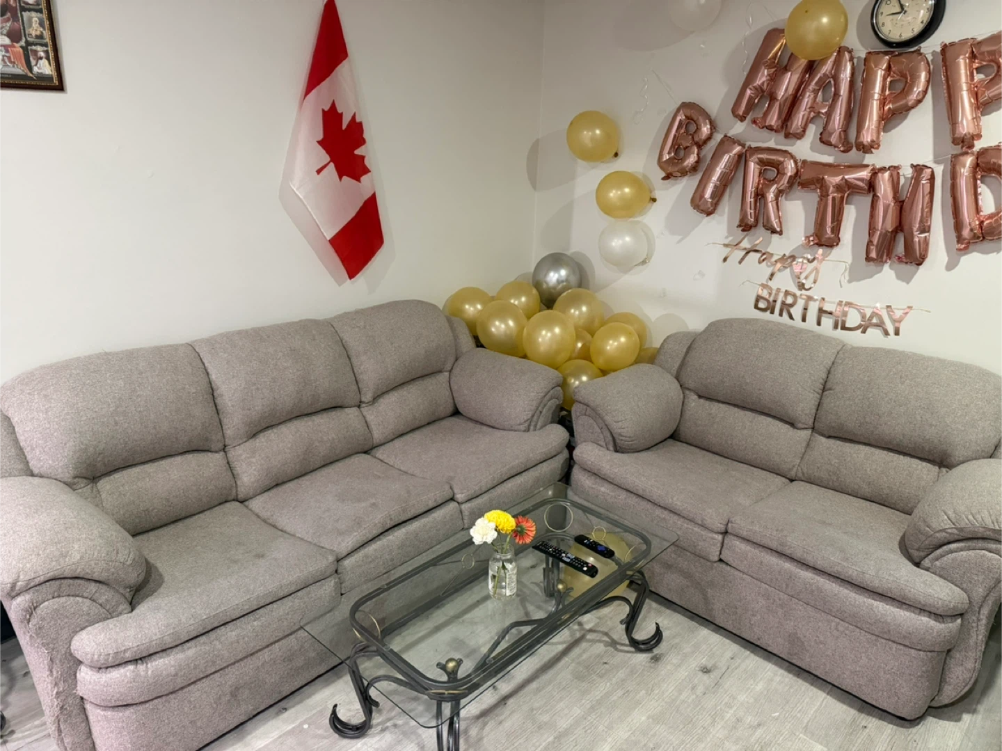 Grey Sofa and Loveseat Set - photo 2