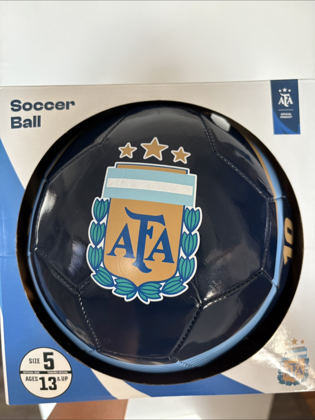 New Messi AFA Soccer Ball - Size 5 - photo 2