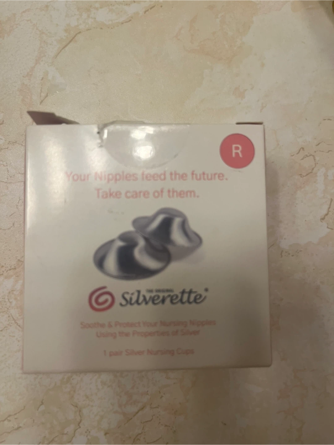 Silverette Silver Nursing Cups