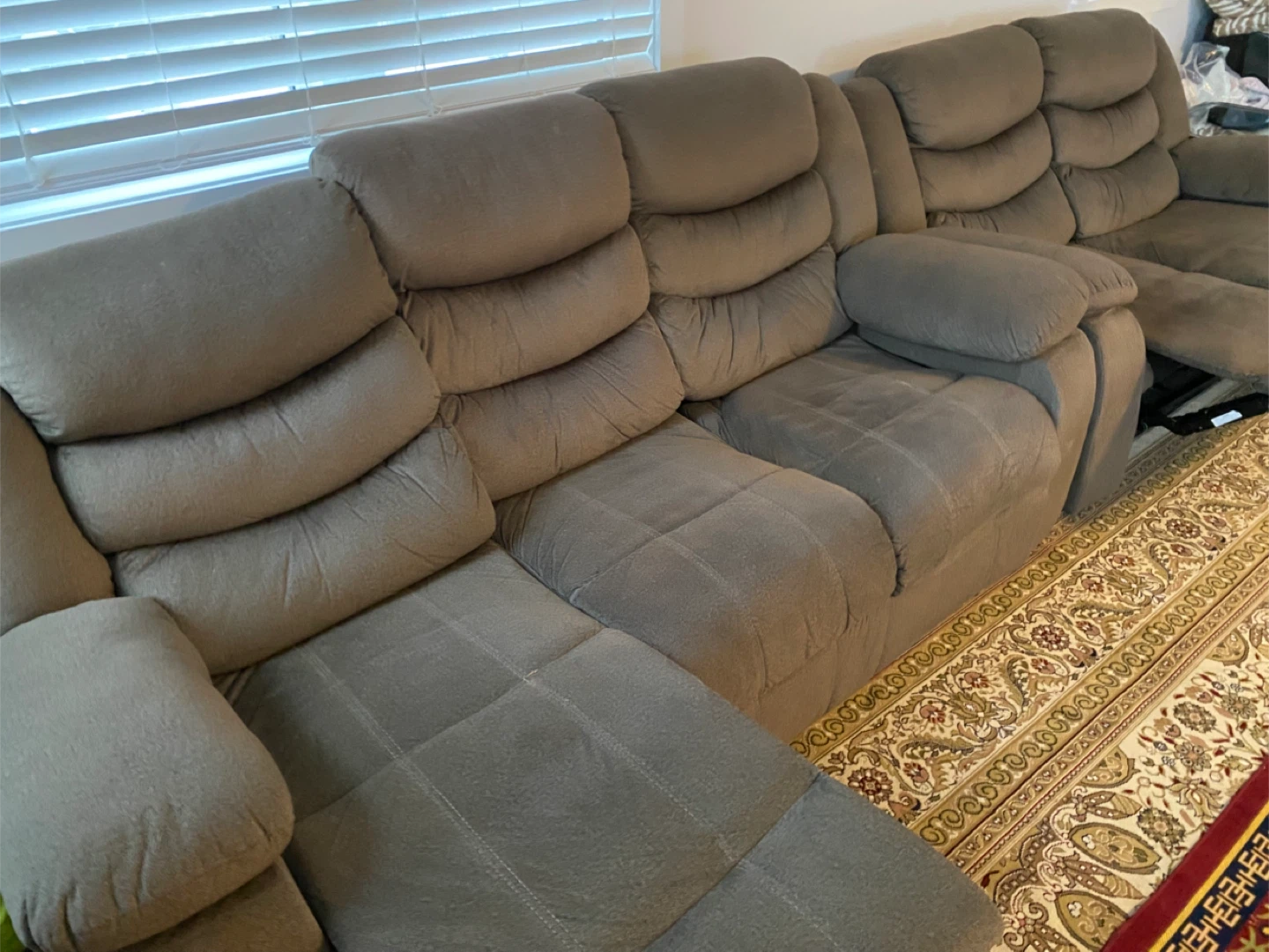 Reclining Sectional Sofa - Great Condition! - photo 2