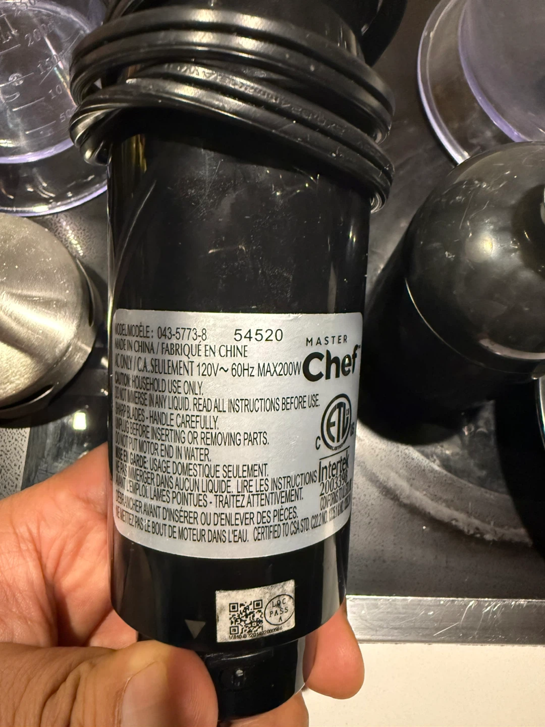 Master Chef Immersion Blender - photo 3
