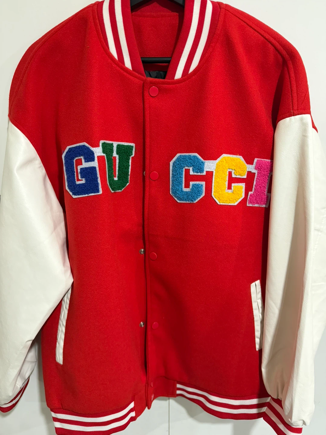 Red Varsity Jacket