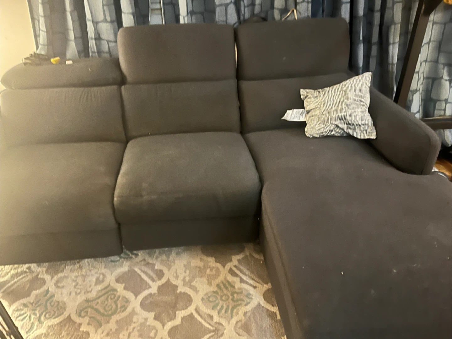 IKEA Kivik Sectional Sofa - Dark Grey