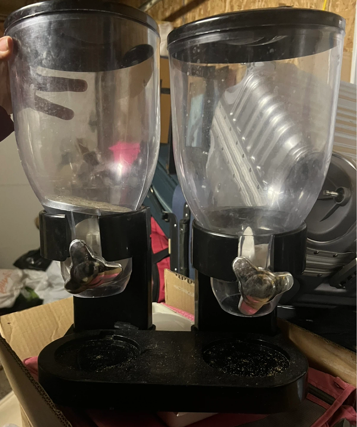 Double Cereal Dispenser