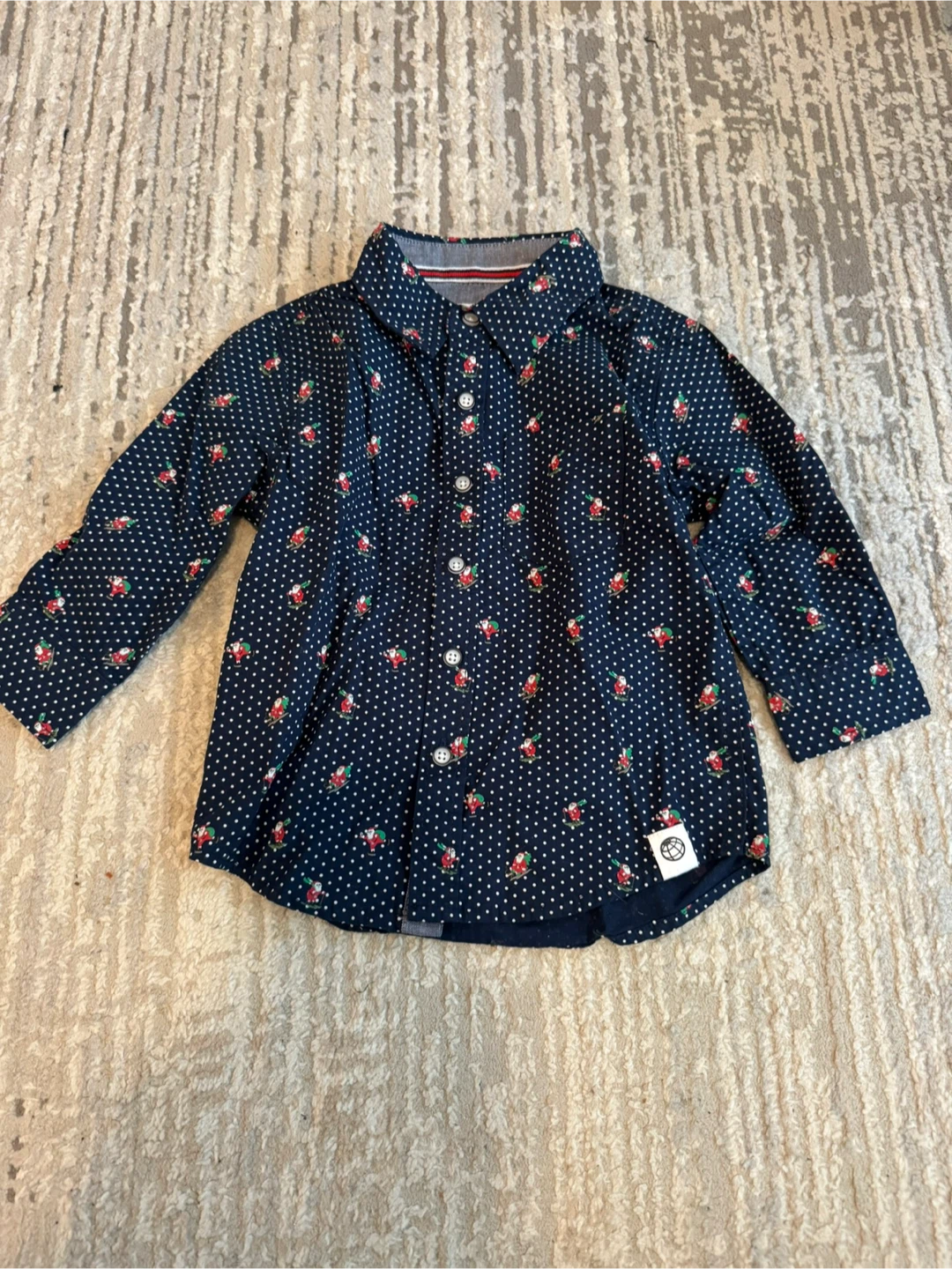 2T Boys Long Sleeve Christmas Shirts - photo 2