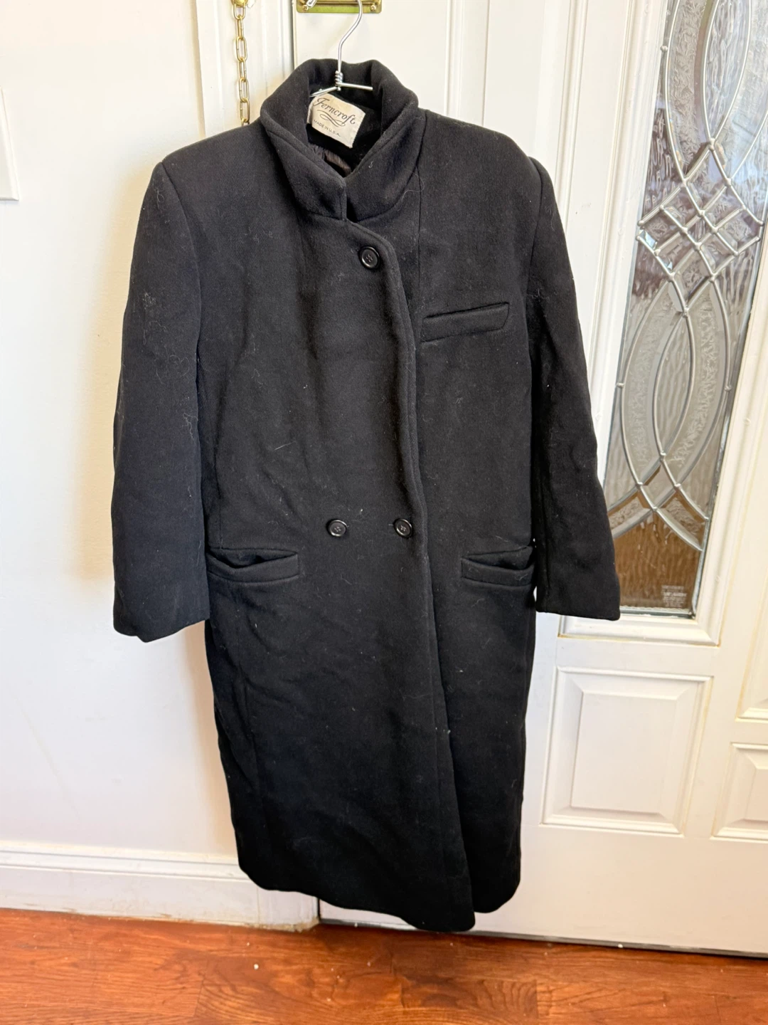 Towncraft Black Wool Coat - photo 3