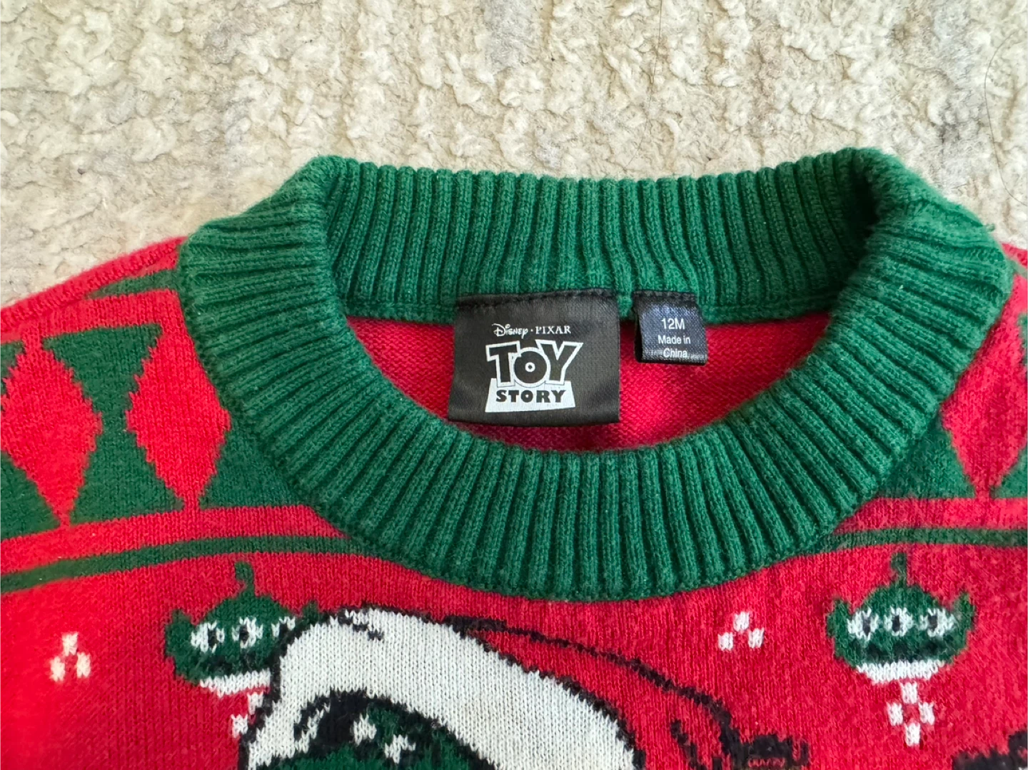 Disney Pixar Toy Story Sweater - 12M - photo 2