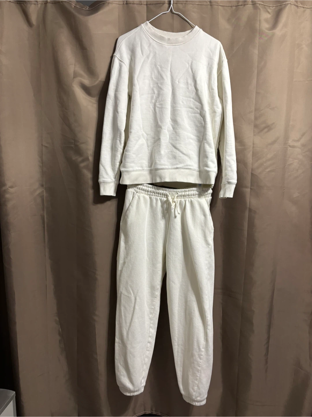 Zara Cream Loungewear Set