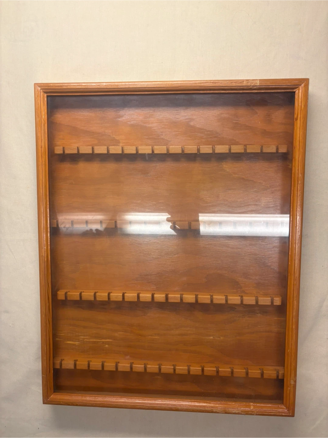 Wooden Spoon Display Case