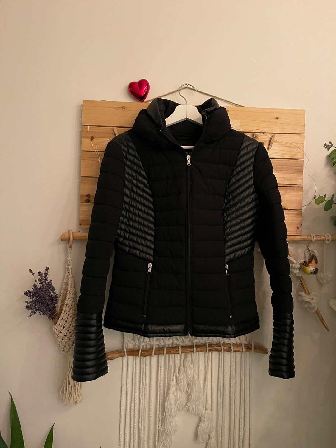 Guess Black Puffer Jacket