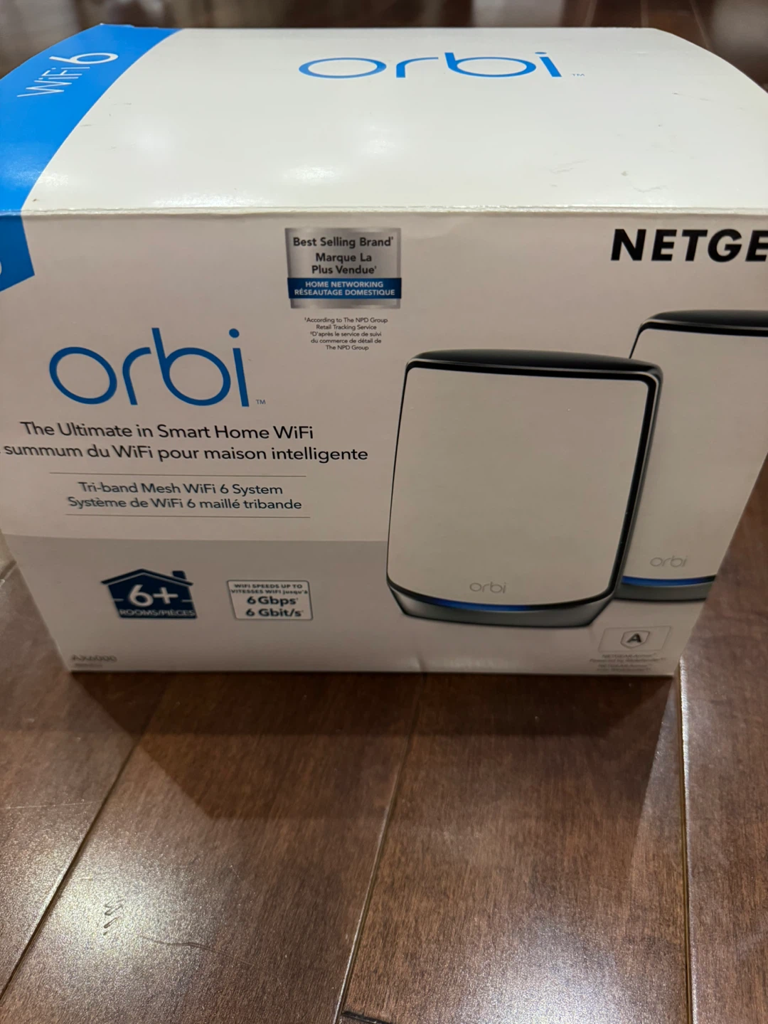 Netgear Orbi AX6000 Tri-Band Mesh WiFi 6 System RBK852 - photo 3