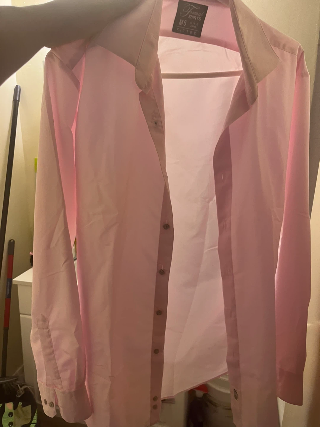 Fairmount Shirts Pink Fitted Dress Shirt - M - photo 2