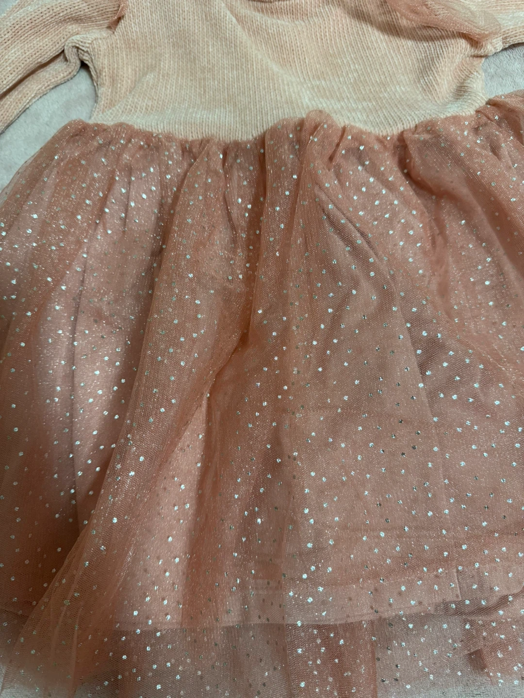Pink Sparkly Tulle Dress