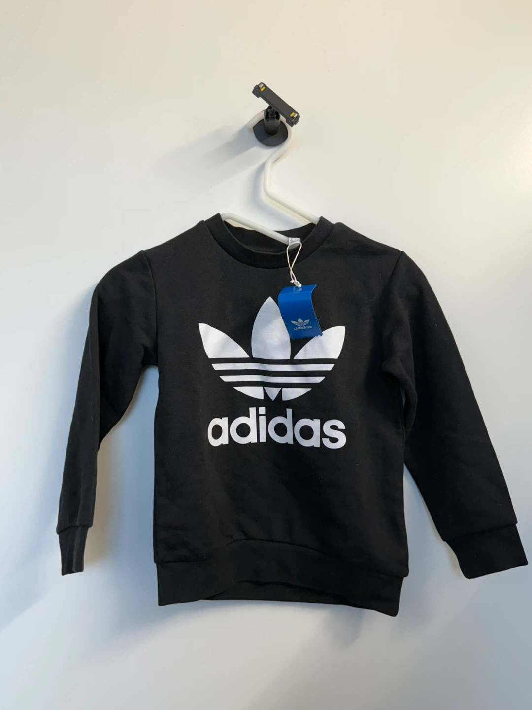 Adidas Crew Set Black/White, Size 6-7Y
