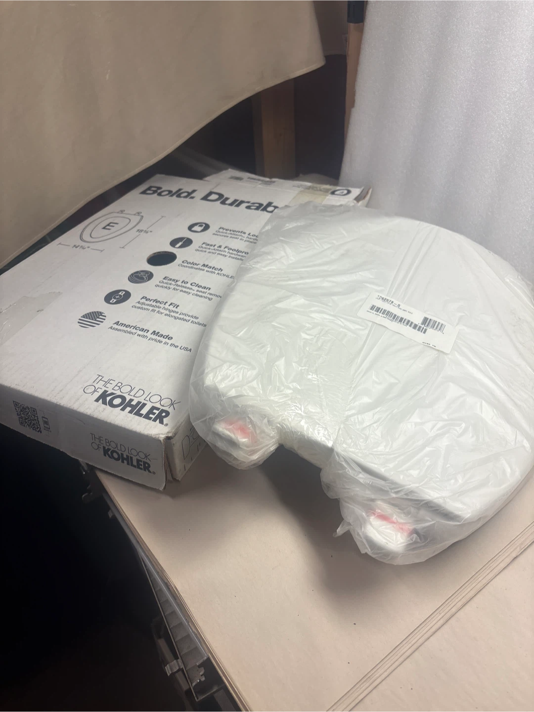 New Kohler Toilet Seat - Elongated