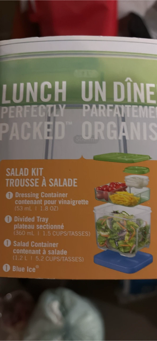 Rubbermaid LunchBlox Salad Kit - New! - photo 2
