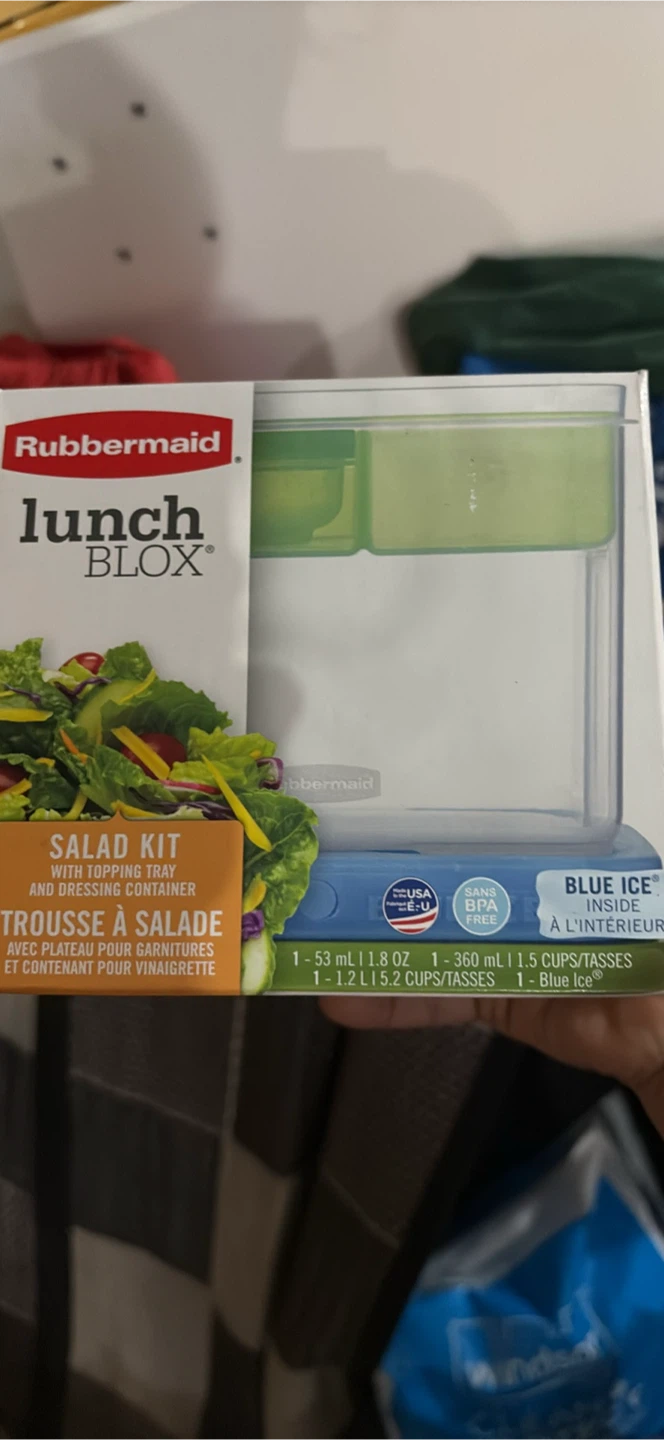 Rubbermaid LunchBlox Salad Kit - New!