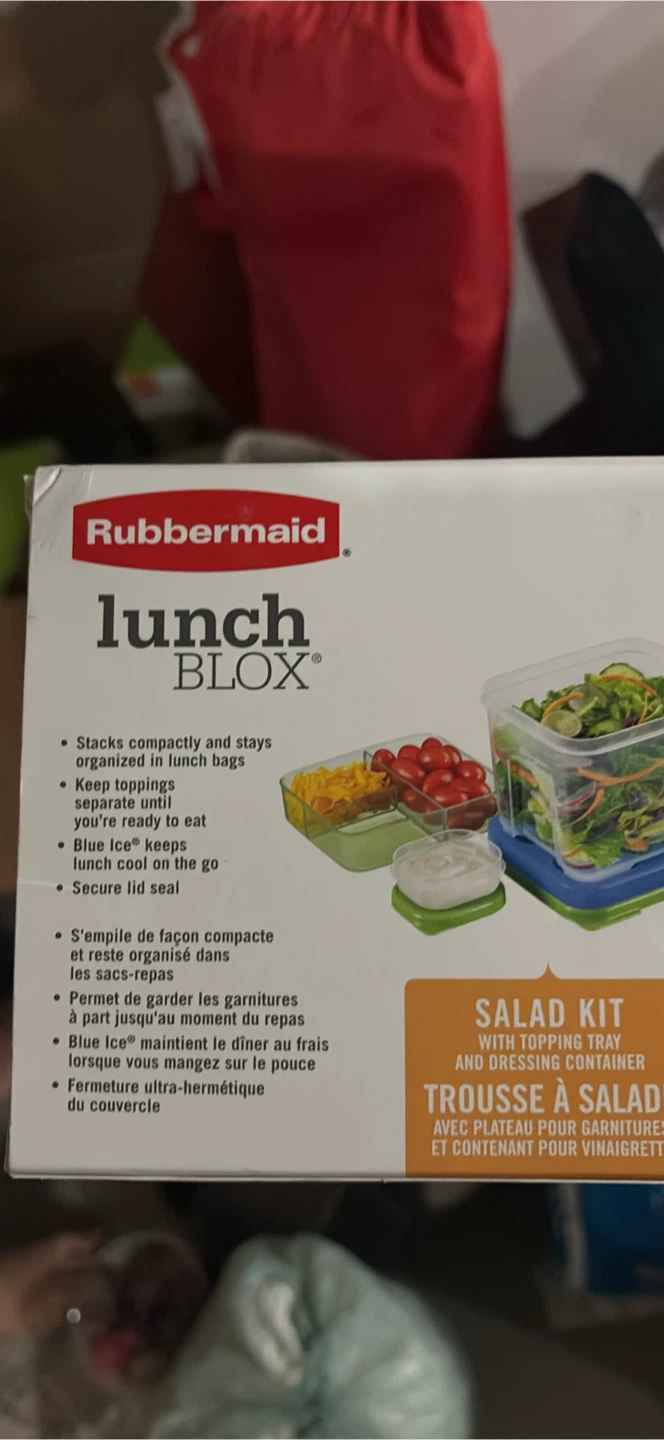 Rubbermaid LunchBlox Salad Kit - New! - photo 3