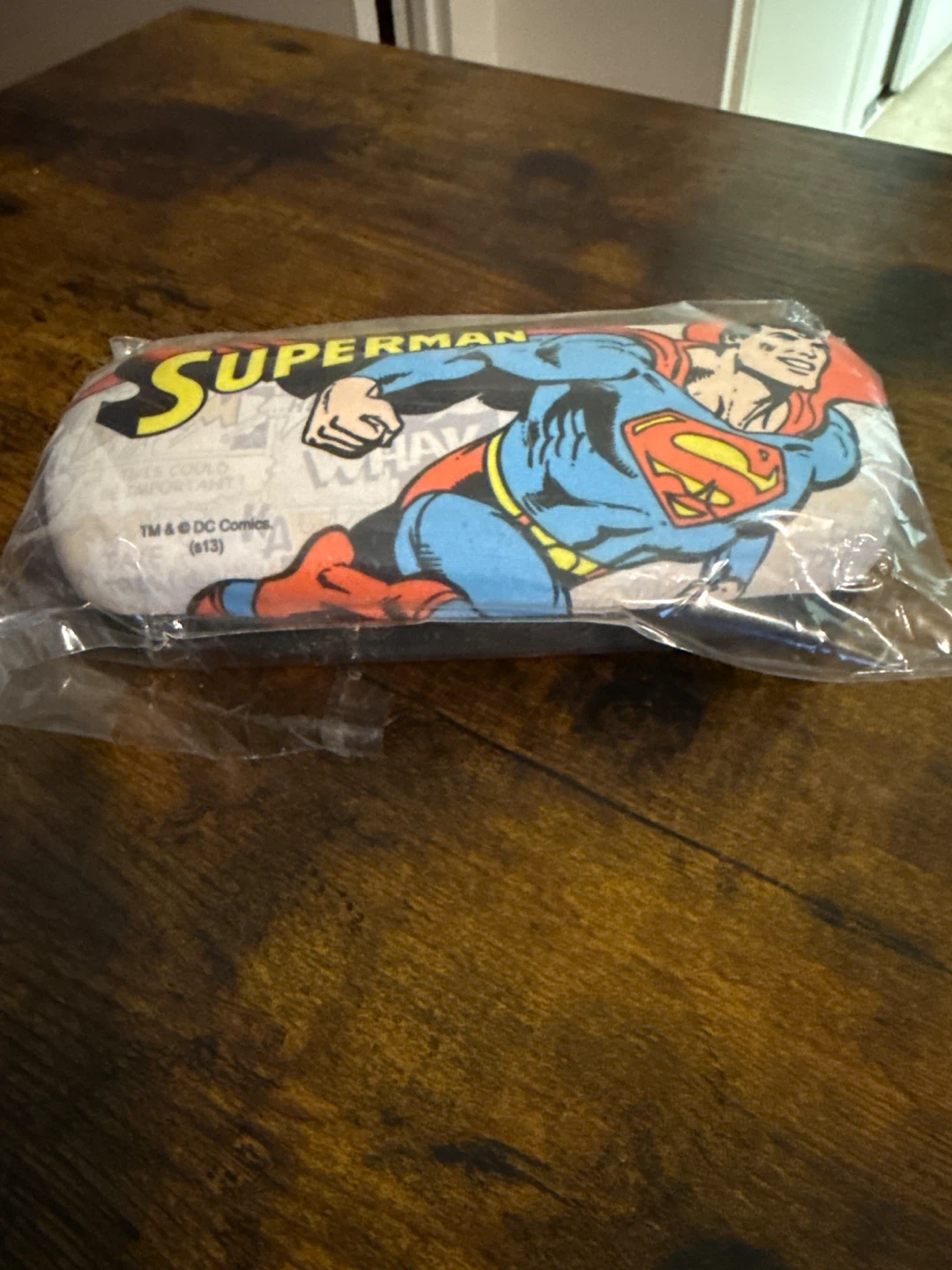 New Superman Eyeglasses Case with Cleaning Cloth - photo 2