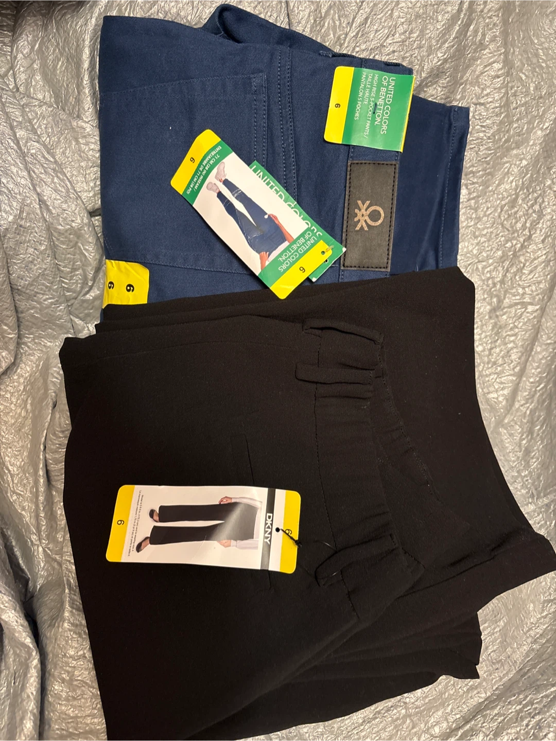New United Colors of Benetton & DKNY Pants - Size 6