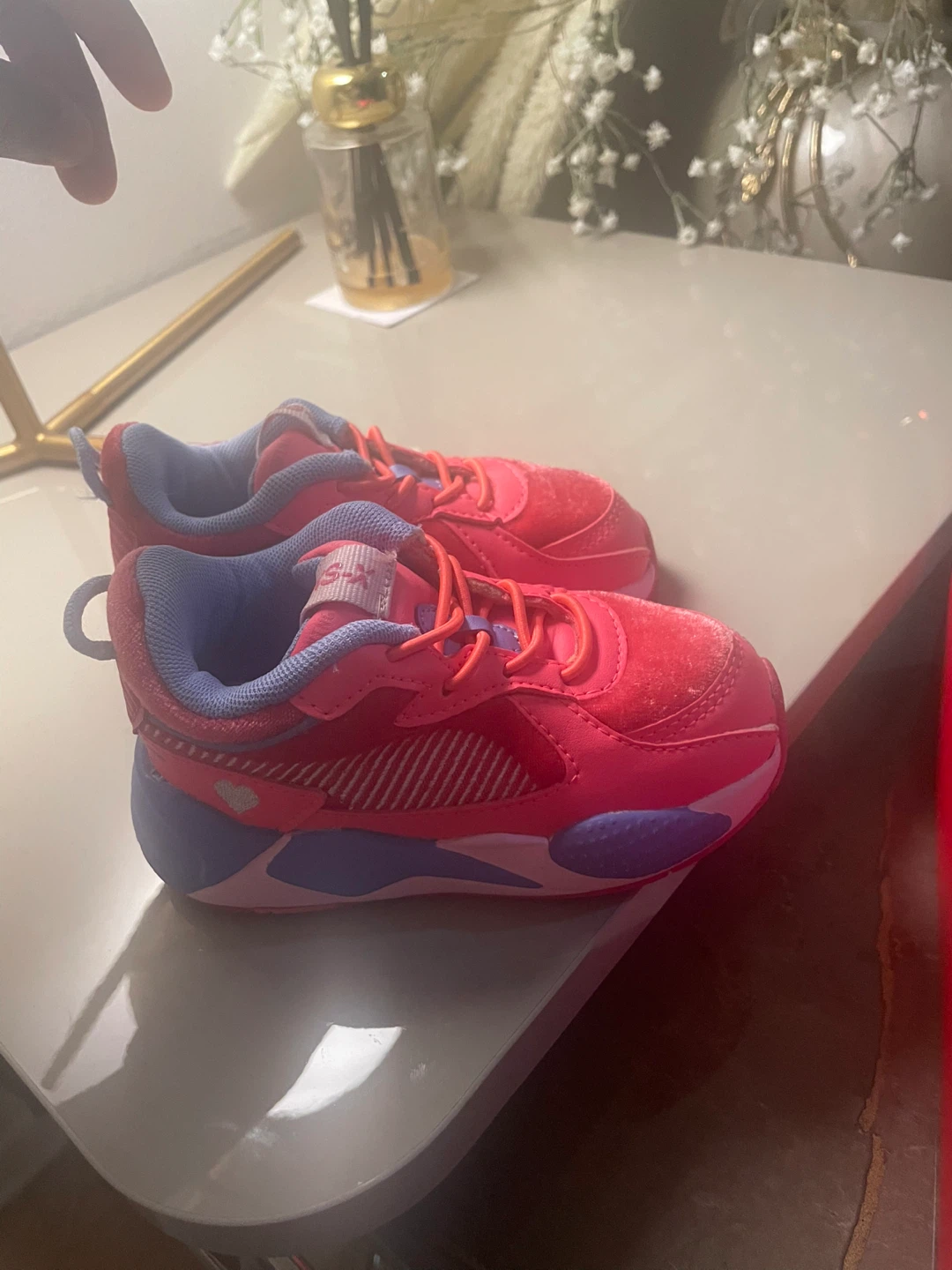 Puma RS-X Toddler Sneakers - Pink/Purple, Size 6 - photo 3