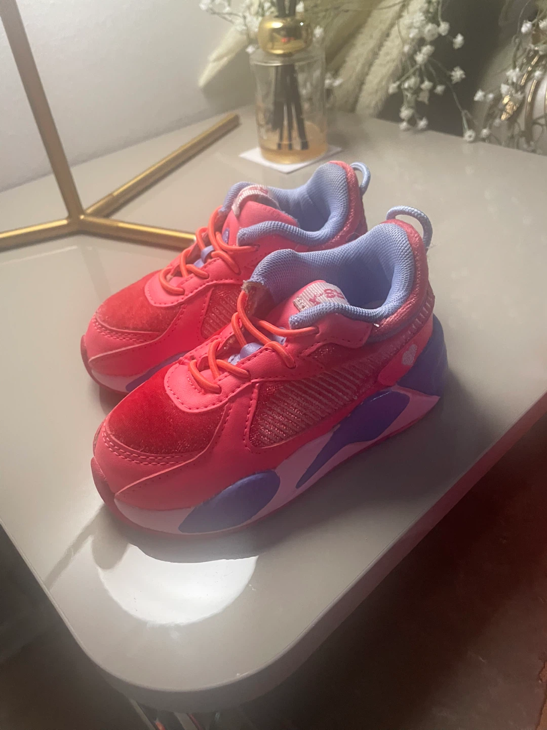 Puma RS-X Toddler Sneakers - Pink/Purple, Size 6 - photo 2