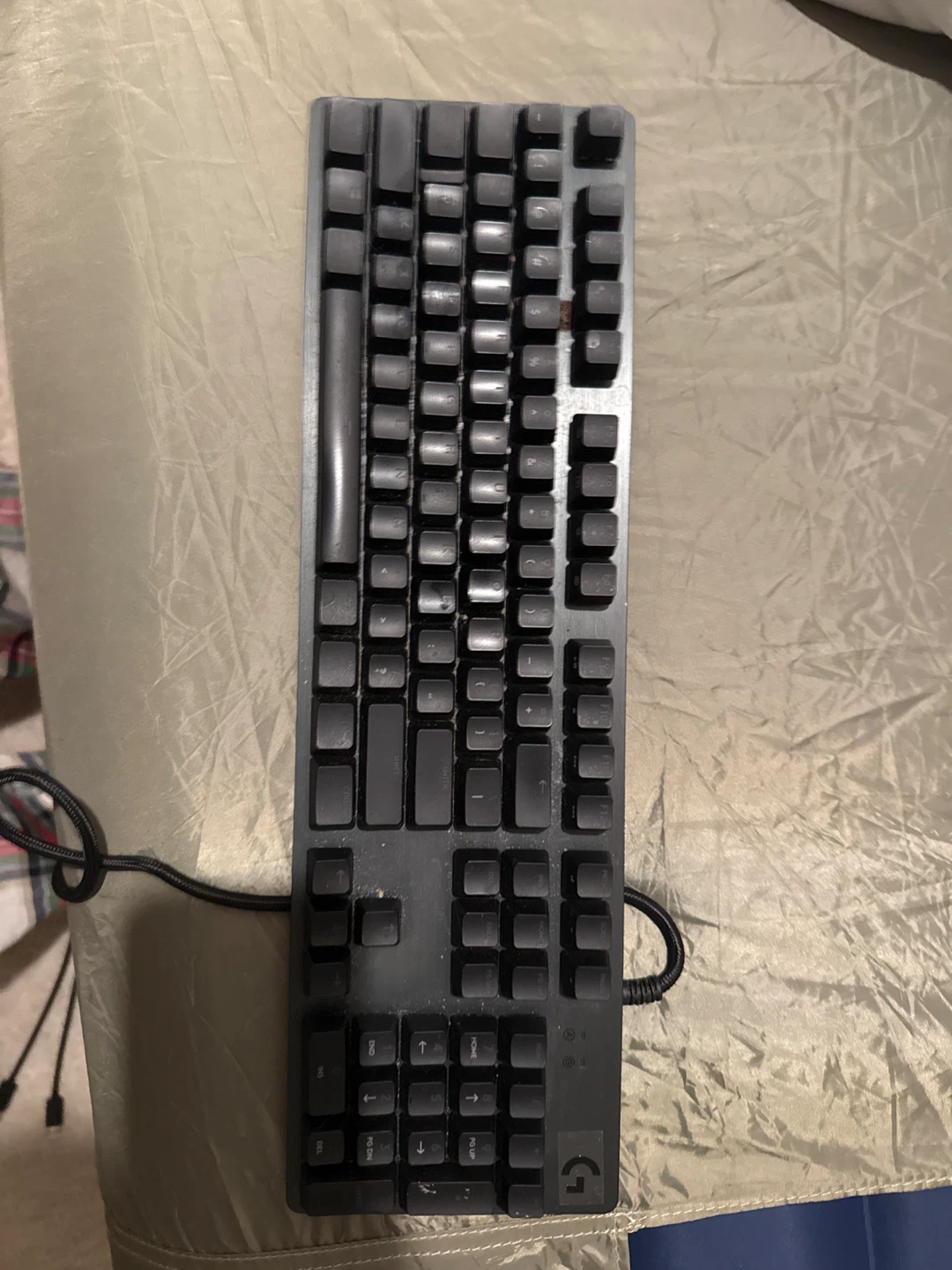Logitech G915 Carbon GX Blue Keyboard 120%