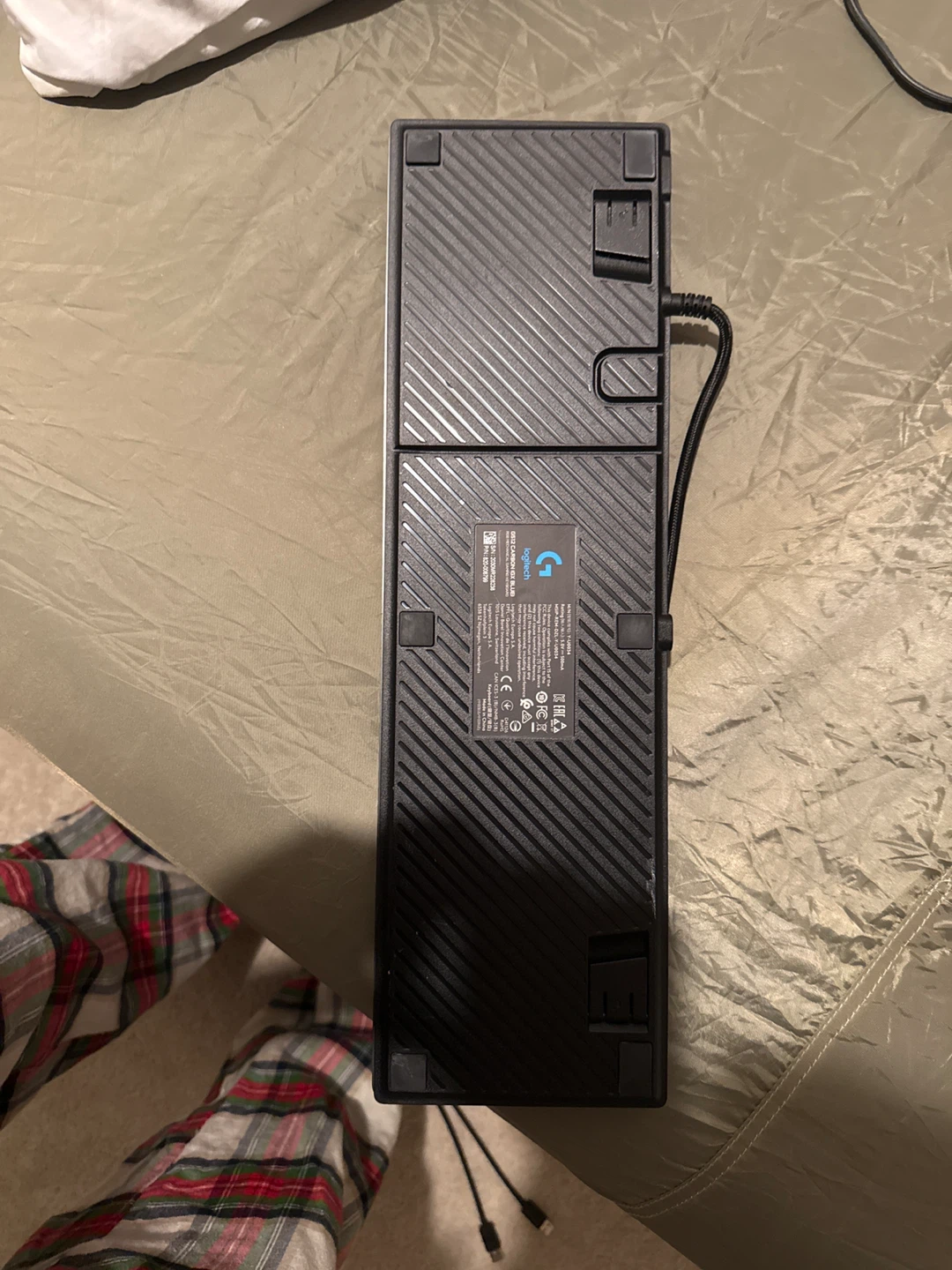 Logitech G915 Carbon GX Blue Keyboard 120% - photo 3