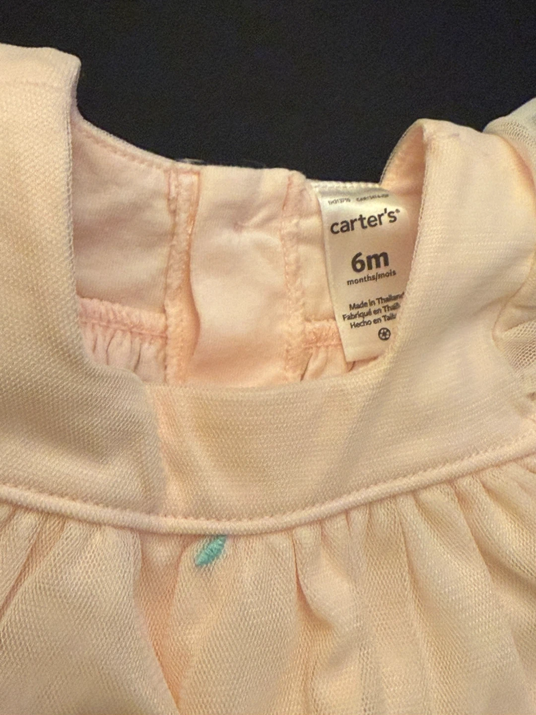 Carter's 6m Baby Girl Dress Set - photo 2